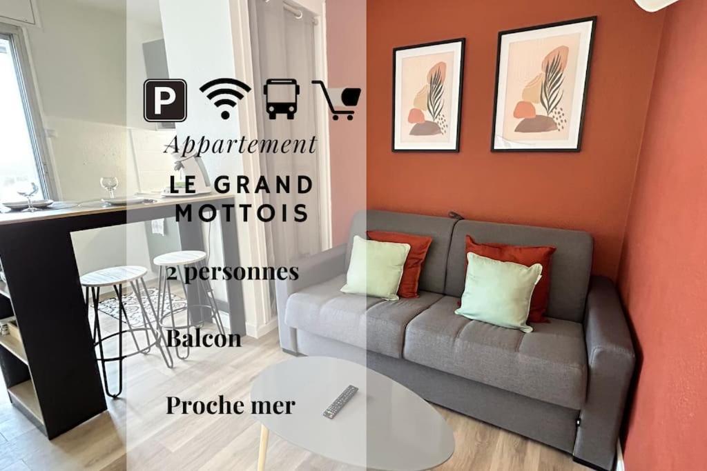 050 - Le Grand Mottois Studio, 2Pers - 100M Plage La Grande-Motte Exterior photo